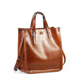 Esufeir Genuine Leather Lady Handbags Vintage Shoulder Bag Crossbody Bag Women Handbags