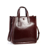 Esufeir Genuine Leather Lady Handbags Vintage Shoulder Bag Crossbody Bag Women Handbags