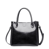 Esufeir 2018 Genuine Leather Women Handbag Buckle Zipper Vintage Shoulder Bag Messenger Bag