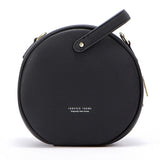Hot Circular Design Fashion Women Shoulder Bag Leather Women'S Crossbody Messenger Bags Ladies