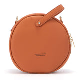 Hot Circular Design Fashion Women Shoulder Bag Leather Women'S Crossbody Messenger Bags Ladies
