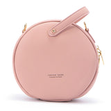 Hot Circular Design Fashion Women Shoulder Bag Leather Women'S Crossbody Messenger Bags Ladies