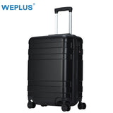 Weplus Suitcase Business Rolling Luggage Colorful Travel Suitcase Carry On Spinner Wheels Tsa