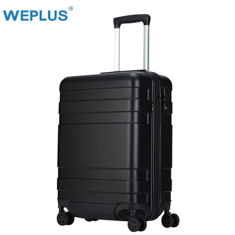 Weplus Suitcase Business Rolling Luggage Colorful Travel Suitcase Carry On Spinner Wheels Tsa