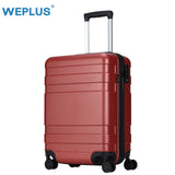 Weplus Suitcase Business Rolling Luggage Colorful Travel Suitcase Carry On Spinner Wheels Tsa