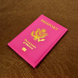 Cute Usa Passport Cover Women Pink Travel Passport Holder American Covers For Passport Girls Case