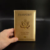 Cute Usa Passport Cover Women Pink Travel Passport Holder American Covers For Passport Girls Case