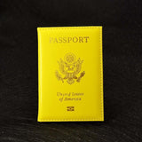 Cute Usa Passport Cover Women Pink Travel Passport Holder American Covers For Passport Girls Case