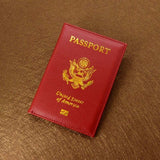 Cute Usa Passport Cover Women Pink Travel Passport Holder American Covers For Passport Girls Case