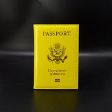 Cute Usa Passport Cover Women Pink Travel Passport Holder American Covers For Passport Girls Case