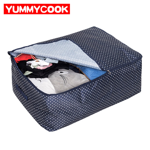 Home Storage Organization For Comforter Clothes Bedding Wardrobe Collation Bags Accessories