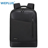 Weplus Backpack Leather Laptop Backpack Female Anti Theft Travel Bag School Shoulder Bag Bagpack