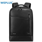 Weplus Backpack Leather Laptop Backpack Female Anti Theft Travel Bag School Shoulder Bag Bagpack