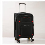 Men Travel Luggage Suitcase Oxford Spinner Suitcases Travel Rolling Luggage Bags On Wheels Travel
