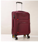 Men Travel Luggage Suitcase Oxford Spinner Suitcases Travel Rolling Luggage Bags On Wheels Travel