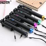 Wired Selfie Stick Monopod For Iphone 6 6S Plus 5 5S Se 4S Extendable Para Selfie Android Ios