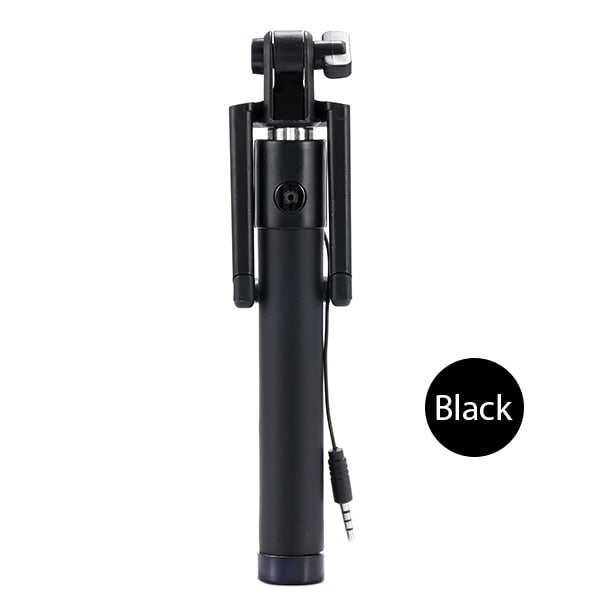 Wired Selfie Stick Monopod For Iphone 6 6S Plus 5 5S Se 4S Extendable Para Selfie Android Ios