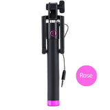 Wired Selfie Stick Monopod For Iphone 6 6S Plus 5 5S Se 4S Extendable Para Selfie Android Ios