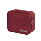 Portable Travel Cosmetic Organizer Men'S Toiletry Makeup Storage Bag Zipper Pouch Home Luggage