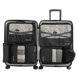 7 Pcs/Set Men Travel Bags Clothes Shoes Underwear Suitcase Organizer Cosmetics Zipper Bag