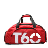 Multifunctional Men Sport Gym Bag Women Fitness Waterproof Outdoor Separate Space For Shoes Pouch