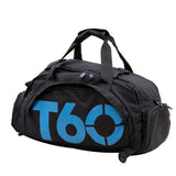 Multifunctional Men Sport Gym Bag Women Fitness Waterproof Outdoor Separate Space For Shoes Pouch