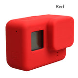 For Go Pro Accessories Action Camera Case Protective Silicone Case Skin +Lens Cap Cover For Gopro