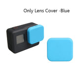 For Go Pro Accessories Action Camera Case Protective Silicone Case Skin +Lens Cap Cover For Gopro
