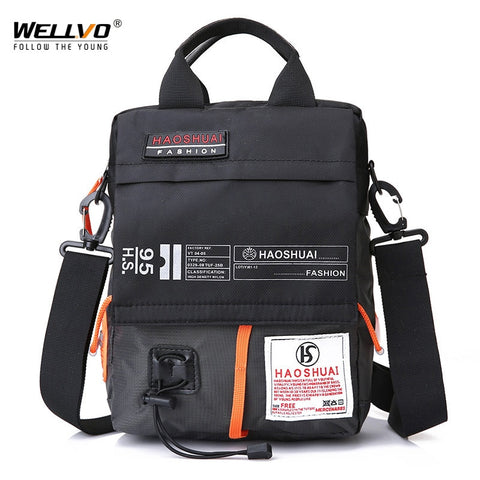 Men'S Bag Messenger Bag Male Waterproof Nylon Camouflage Satchel Over The Shoulder Crossbody Bags