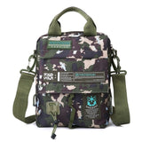 Men'S Bag Messenger Bag Male Waterproof Nylon Camouflage Satchel Over The Shoulder Crossbody Bags