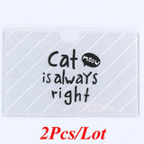 Women Pvc Cartoon Card Holder Credit Student Cute  Id Cards Wallet Passport Business Bancaire