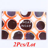 Women Pvc Cartoon Card Holder Credit Student Cute  Id Cards Wallet Passport Business Bancaire