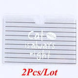 Women Pvc Cartoon Card Holder Credit Student Cute  Id Cards Wallet Passport Business Bancaire