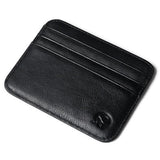 Men Wallet Business Card Holder Bank Cardholder Leather Cow Pickup Package Bus Card Holder Slim