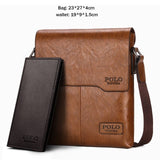 Vicuna Polo Men Shoulder Bag Classic Brand Men Bag Vintage Style Casual Men Messenger Bags