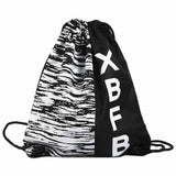 Drawstring Bag Backpack Fitness Bag Unisex Sports Bag Bundle Pocket Beach Bag