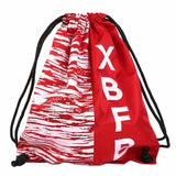 Drawstring Bag Backpack Fitness Bag Unisex Sports Bag Bundle Pocket Beach Bag