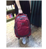 Luggage Suitcase For Women  Women Trolley Backpack 22 Inch  Wheeled Backpacks Carry-On Bags