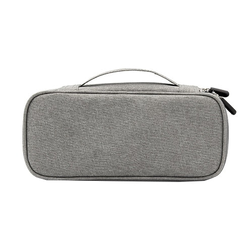 Portable Cable Organizer Bag For Electronics Travel Digital Gadgets Case Headphones Charger Wires
