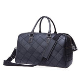 Westal Men Travel Bag Genuine Leather Men Hand Luggage Travel Duffle Bag Casual Weekend Bag Big