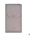 2019 New Women Casual Wallet Brand Cell Phone Wallet Big Card Holders Wallet Handbag Purse Clutch