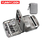 Portable Electronic Bag Cable Organizer Trip Digital Usb Gadget Pouch Charger Wires Case Cosmetic