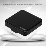 Reflective Cover Contact Lens Case Set Cute Lovely Travel Kit Box