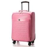 Wholesale!Women 16 18 20 22 24Inches Red Pu Leather Married Luggage Box On Universal Wheels,Girl