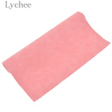 Lychee 21X29Cm A4 Faux Suede Pu Fabric Multicolor Waterproof Synthetic Leather Diy Material For
