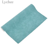 Lychee 21X29Cm A4 Faux Suede Pu Fabric Multicolor Waterproof Synthetic Leather Diy Material For