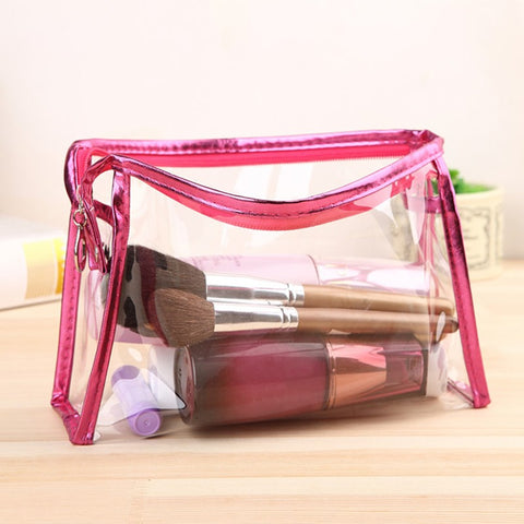 New Clear Travel Toiletry Beauty Makeup Holder Cosmetic Storage Organizer Bag