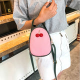 Fruit Cherry Beach Bags Women Handbags Purse Casual Shoulder Crossbody Bags