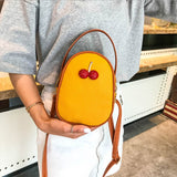 Fruit Cherry Beach Bags Women Handbags Purse Casual Shoulder Crossbody Bags