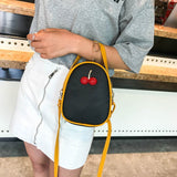 Fruit Cherry Beach Bags Women Handbags Purse Casual Shoulder Crossbody Bags